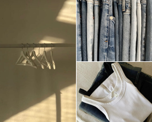 Affordable clothing for women cover photo collage