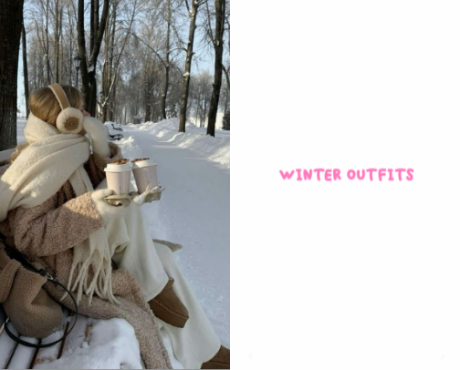 Guide to a clean looking winter style❄️ cover photo collage