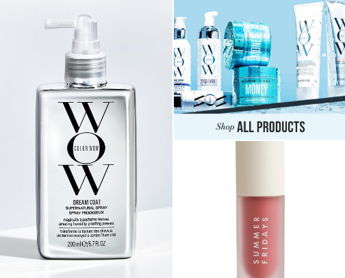 My favorite beauty recs cover photo collage