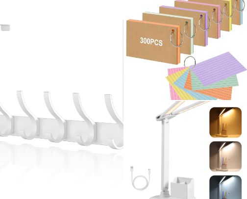 College dorm essentials cover photo collage