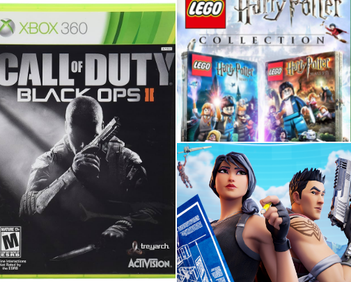 Game on cover photo collage