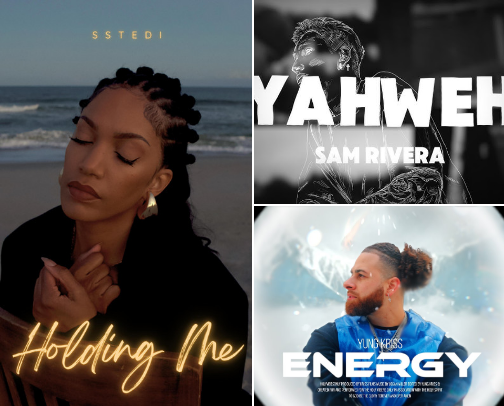 Christian R&B that’s actually good 🤍 cover photo collage