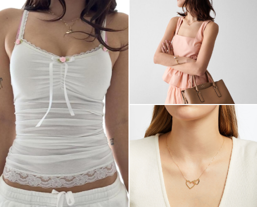 Korean Soft Girl Fashion cover photo collage