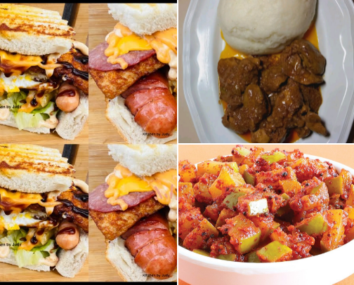 Authentic South African Kasi Street Food & Recipes cover photo collage