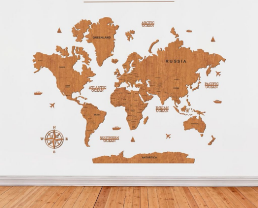 Wallpaper World Map for "Wooden Abasia" Indonesia Culture cover photo collage