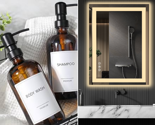 🛀 Chic Bathroom Essentials That Don't Break The Bank cover photo collage