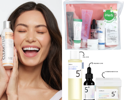 Skin Care Favorites cover photo collage