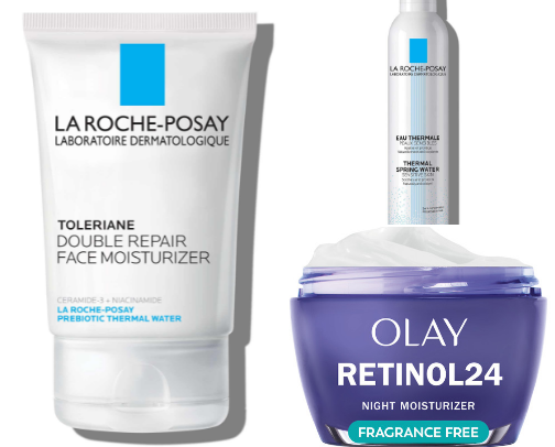 Skincare cover photo collage