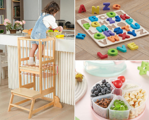 What I Actually Use as a Toddler Mom cover photo collage