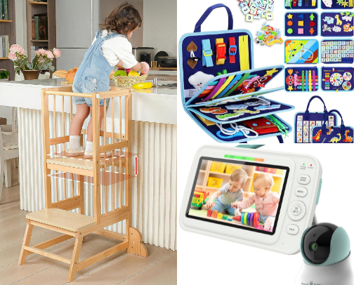 Surviving the Toddler stage: the essentials cover photo collage