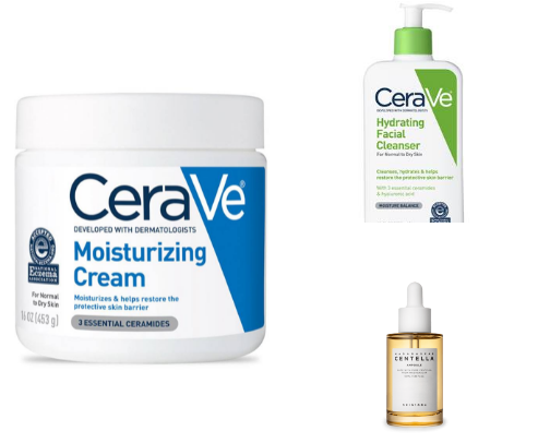 skin care must haves cover photo collage
