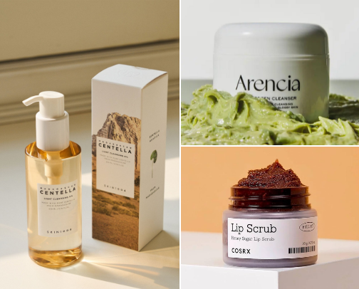 The best models skincare🫵🏻 cover photo collage