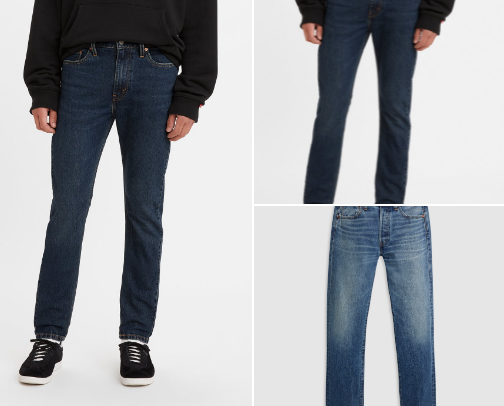 Best Relaxed-Fit Levi's Jeans cover photo collage