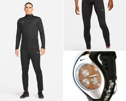 Nike tracksuits cover photo collage