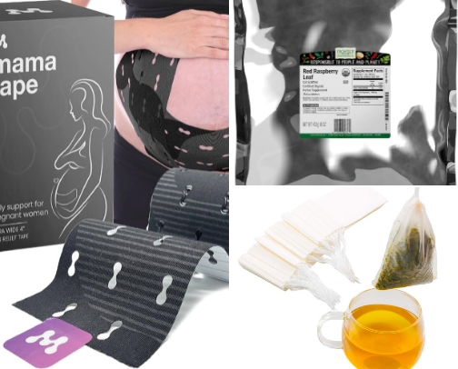 Pregnancy and Delivery Items for Mom cover photo collage