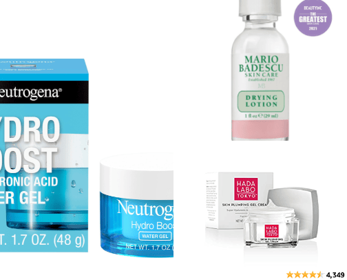 Acne-prone skincare cover photo collage