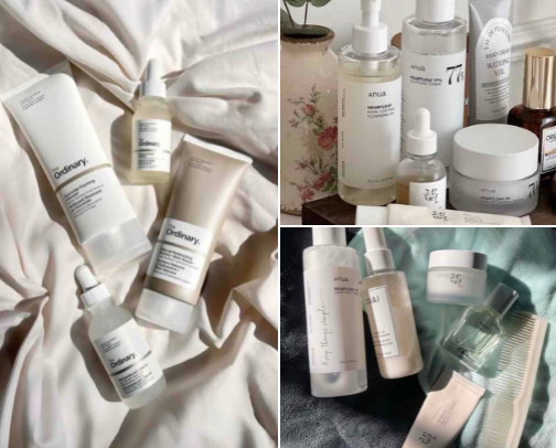 Simple Skincare Essentials for Everyday Glow ✨💧 cover photo collage