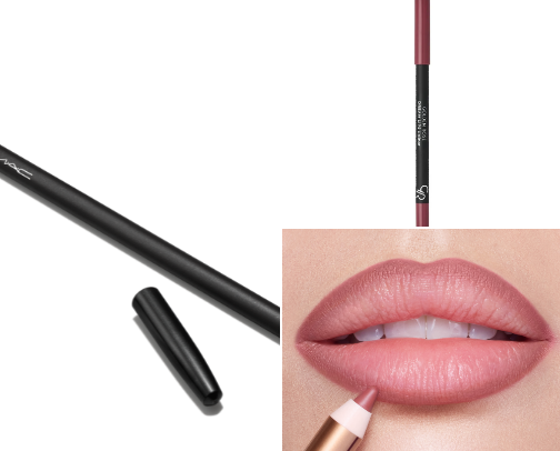Beautiful lips cover photo collage