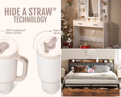 Home goods cover photo collage