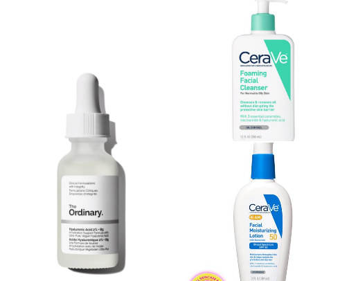 My Skincare must havess cover photo collage