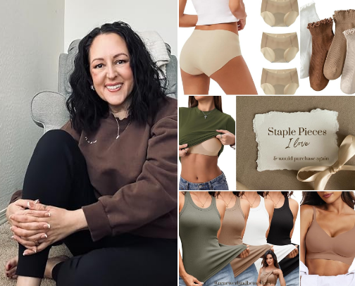 Staple Pieces from Amazon cover photo collage