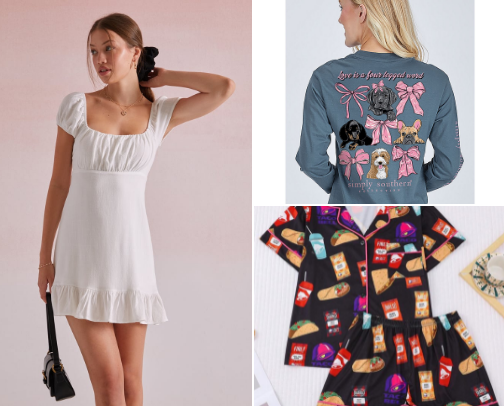 Teen Girl Fashion Finds cover photo collage