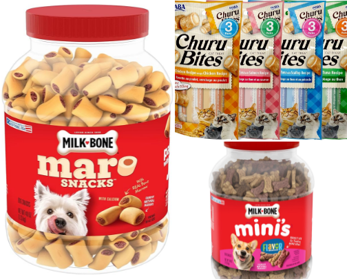 Favorite Pet Snacks cover photo collage