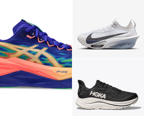 Running shoes worth every mile cover photo collage