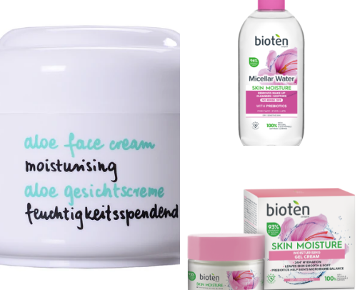 Skin care products💌 cover photo collage