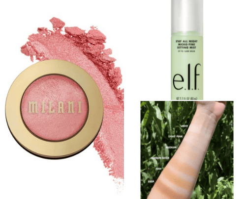 best skincare/ makeup products under $15!! cover photo collage