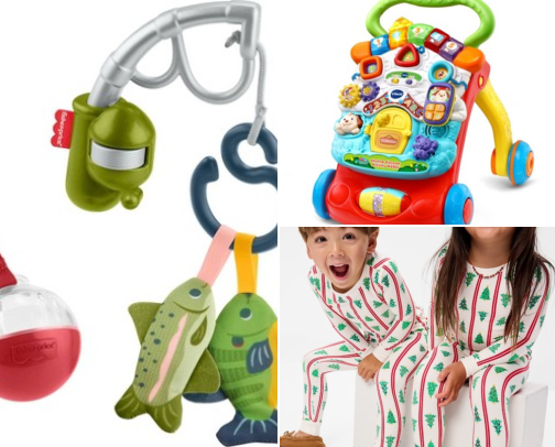 Baby Christmas List cover photo collage