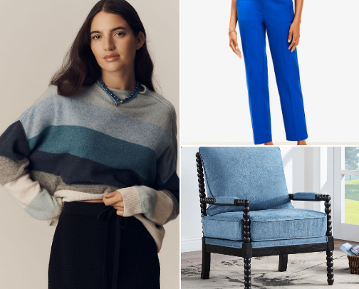 Feeling BLUE! Dress, decorate, and accessorize with all shades of blue 💙🦋👖🐳 cover photo collage