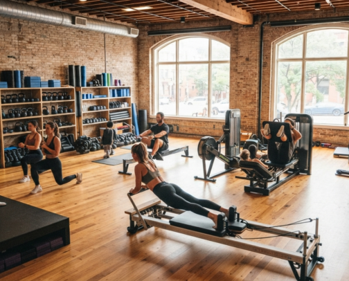 Moved by You: Fitness Wear That Keeps Up cover photo collage