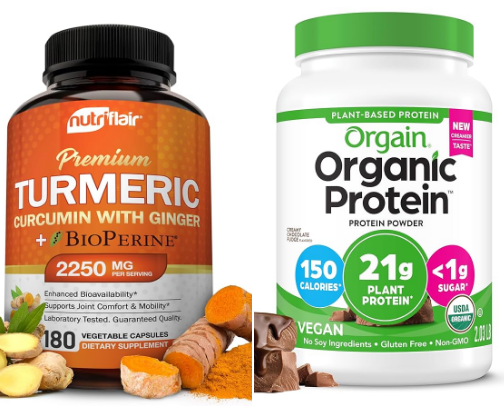 Natural Relief for Pain & Stiffness cover photo collage