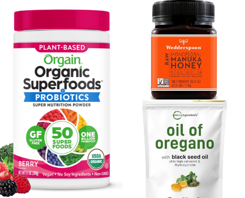 Natural Relief for Pain & Stiffness cover photo collage