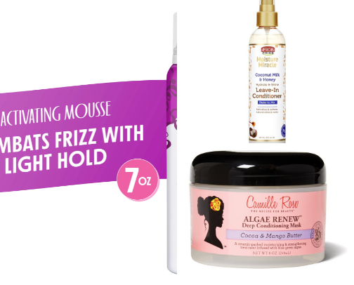 My top rated curly hair products cover photo collage