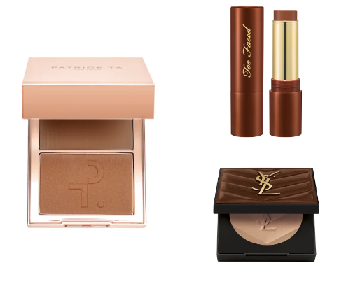 Best bronzers in Sephora! Cream-Powder cover photo collage