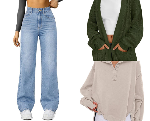 Cute fall amazon clothing THAT YOU NEED cover photo collage