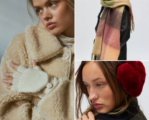 Cold Weather Accessories ❄️ cover photo collage