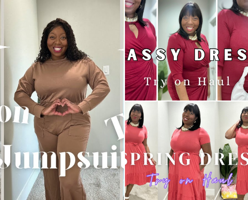 Plus Size Try on Hauls! cover photo collage