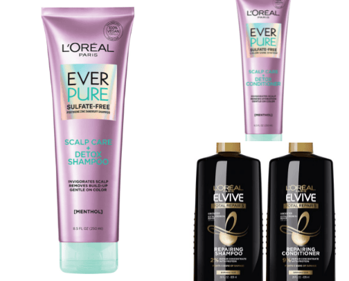 Hair care cover photo collage