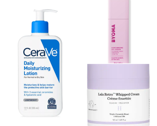 Moisturizer cover photo collage