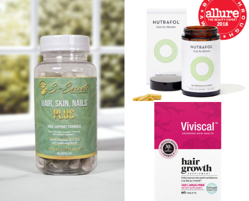 Top Hair Growth Vitamins cover photo collage