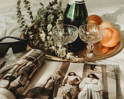 champagne taste on a shein budget.✨ cover photo collage