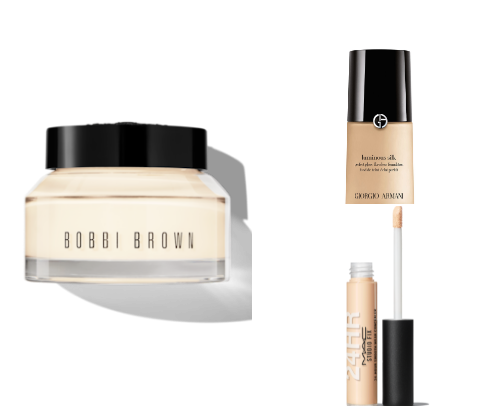 Favorite makeup products cover photo collage