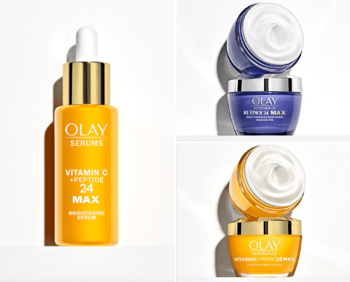 Skin care cover photo collage