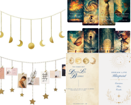 ✨🌙 Moonlight & Manifestation 🌙✨ cover photo collage