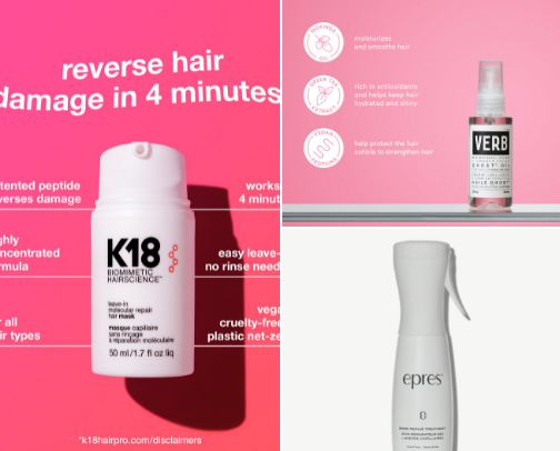 Haircare Favorites cover photo collage