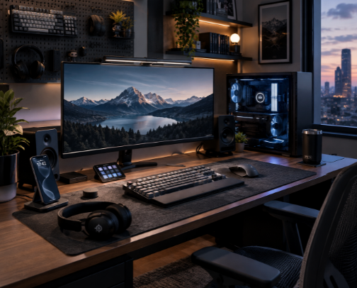 20 Must-Have Computer Accessories for Your Setup cover photo collage