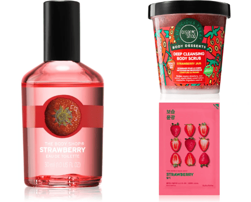 If you want to smell like 🍓🍰 cover photo collage